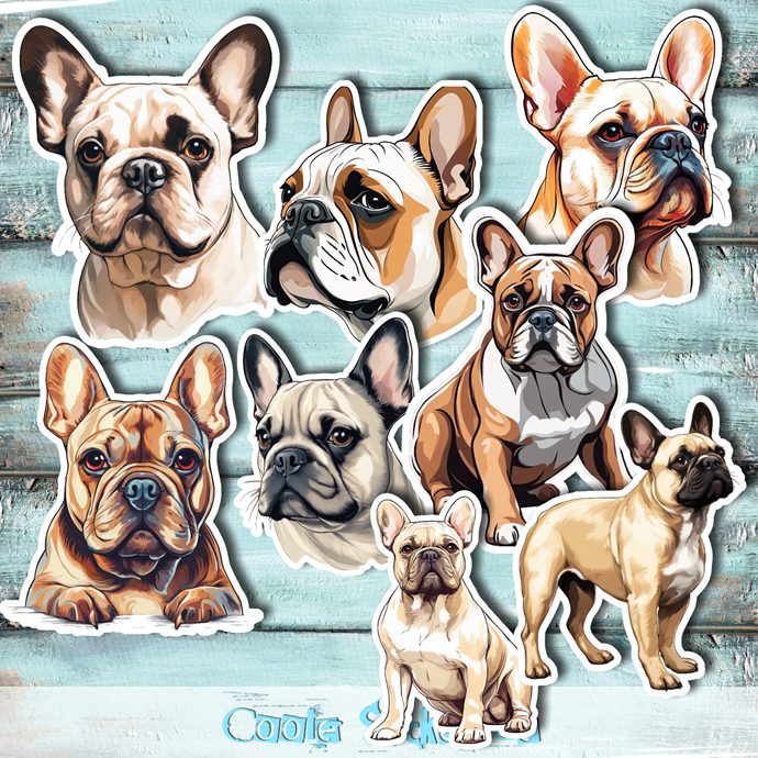 Einzelsticker - French Bulldog