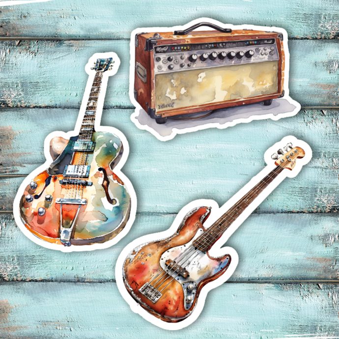 Sticker Set - Musik