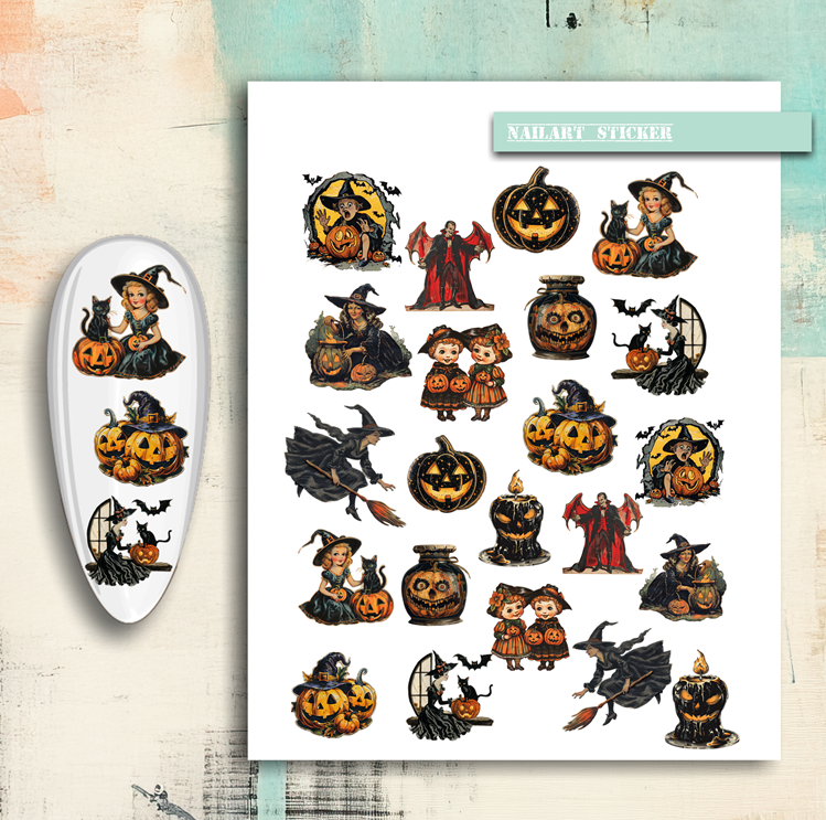 Nailsticker - Halloween 4