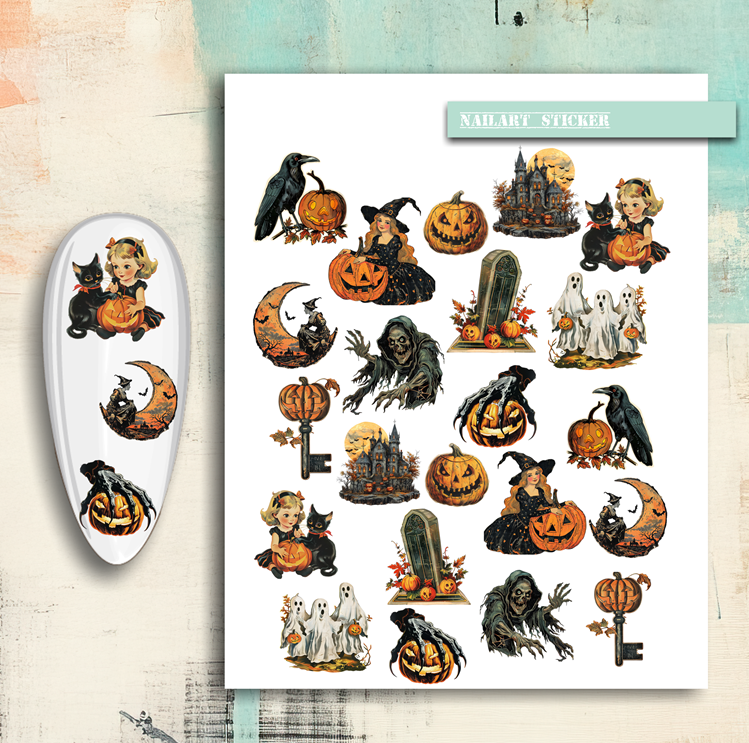 Nailsticker - Halloween 9