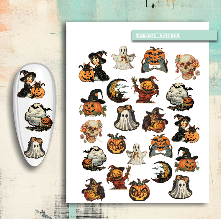 Nailsticker - Halloween 12