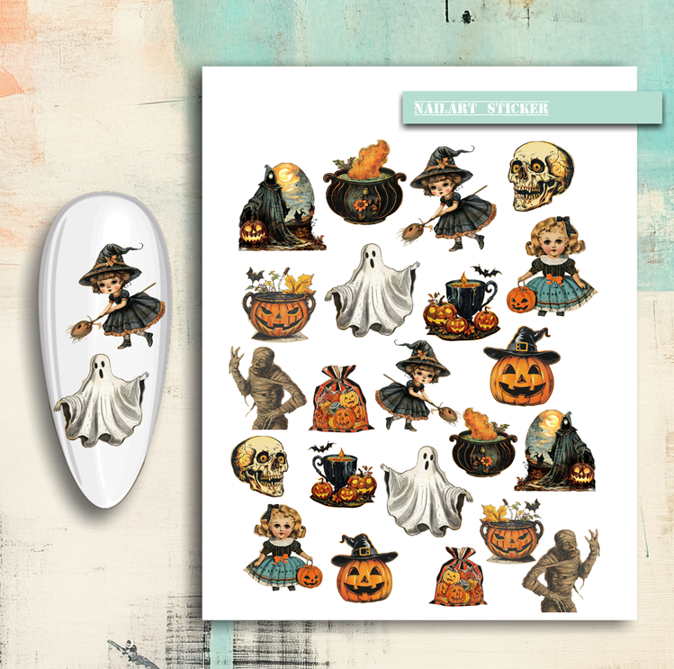 Nailsticker - Halloween 13