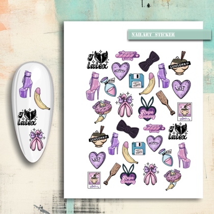 Nailsticker - Extra - Latex 2