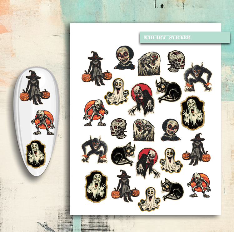 Nailsticker - Halloween