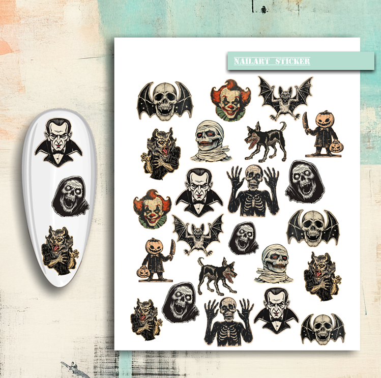 Nailsticker - Halloween 3