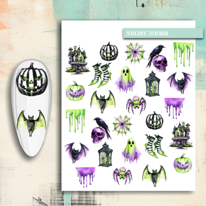 Nailsticker - Halloween 16