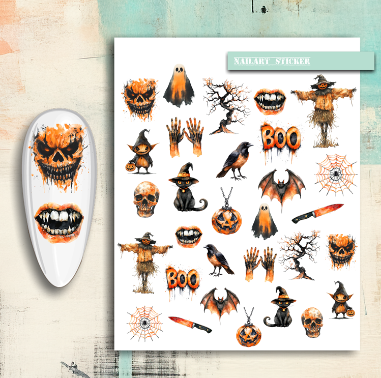 Nailsticker - Halloween 15