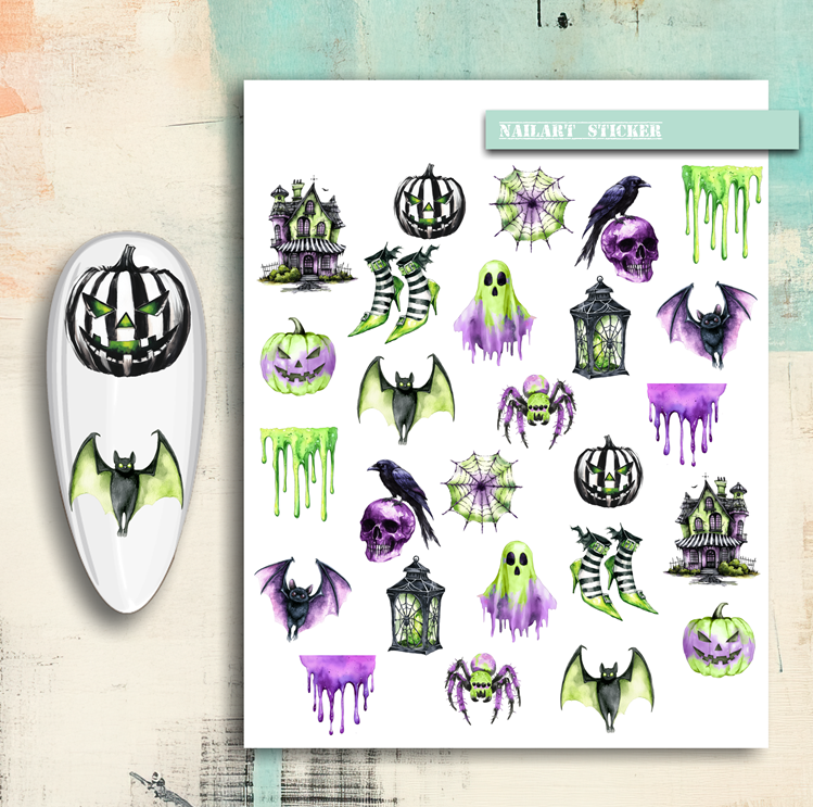 Nailsticker - Halloween 16