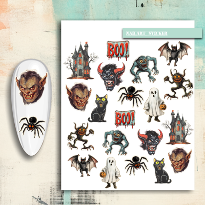 Nailsticker - Halloween 28