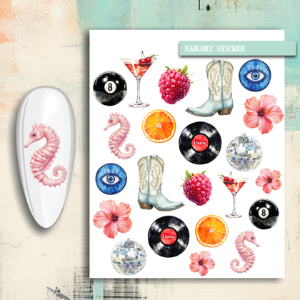 Nailsticker - Ästethische Lifestyle Sticker