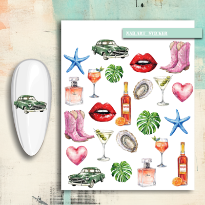 Nailsticker - Ästethische Lifestyle Sticker 3