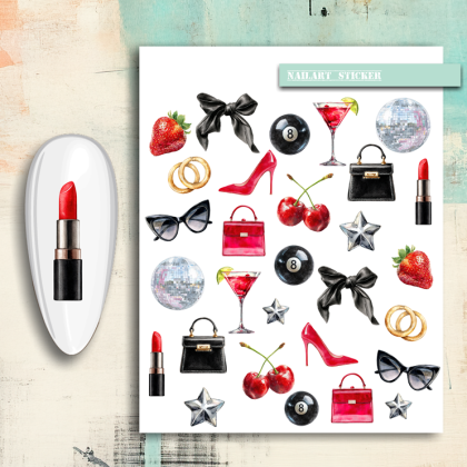 Nailsticker - Ästethische Lifestyle Sticker 5