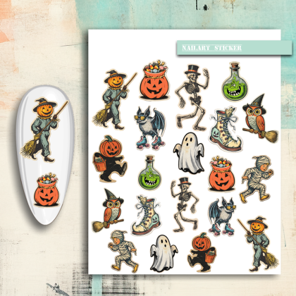 Nailsticker - Halloween 30