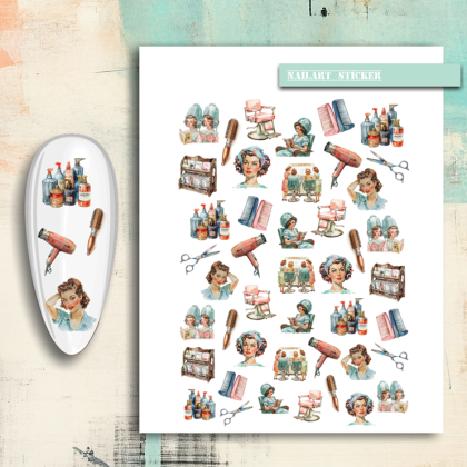 Nailsticker - Extra - Friseur