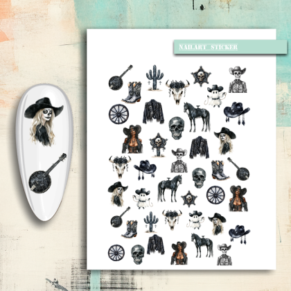 Nailsticker - Extra - Freizeit 4