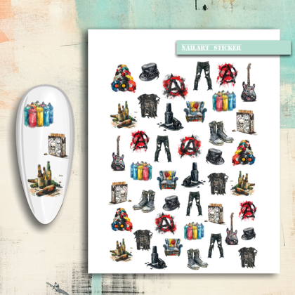 Nailsticker - Extra - Freizeit 10