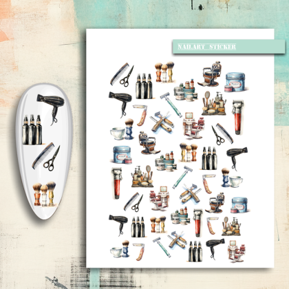 Nailsticker - Extra - Friseur