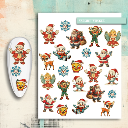Nailsticker - Weihnachten 12