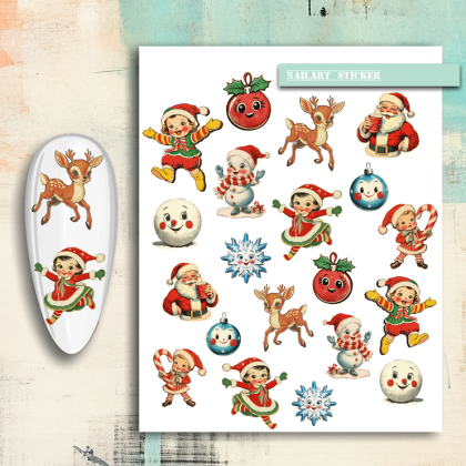 Nailsticker - Weihnachten 11