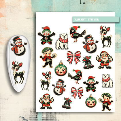 Nailsticker - Weihnachten 5