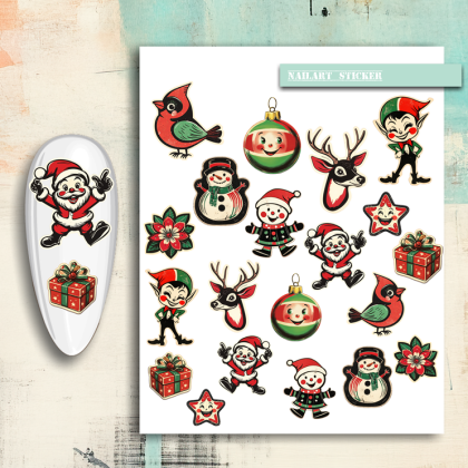 Nailsticker - Weihnachten 2
