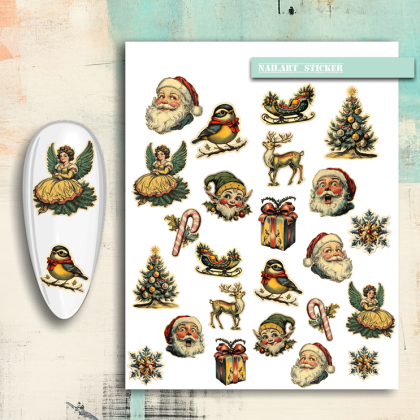 Nailsticker - Weihnachten 7