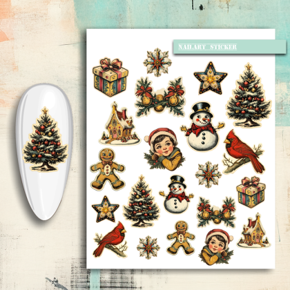 Nailsticker - Weihnachten 6