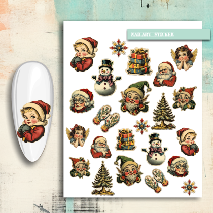 Nailsticker - Weihnachten 8
