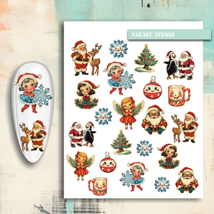 Nailsticker - Weihnachten 10