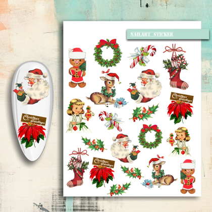 Nailsticker - Weihnachten 16