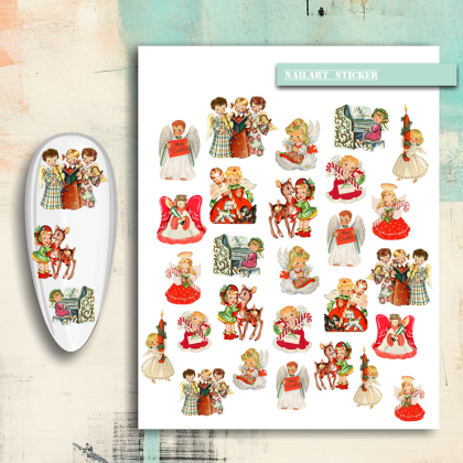 Nailsticker - Weihnachten 19