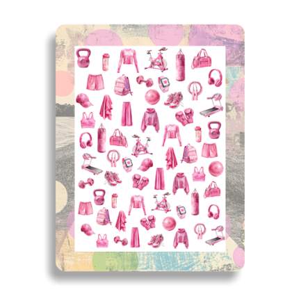 Nailsticker - Fitness-Workout