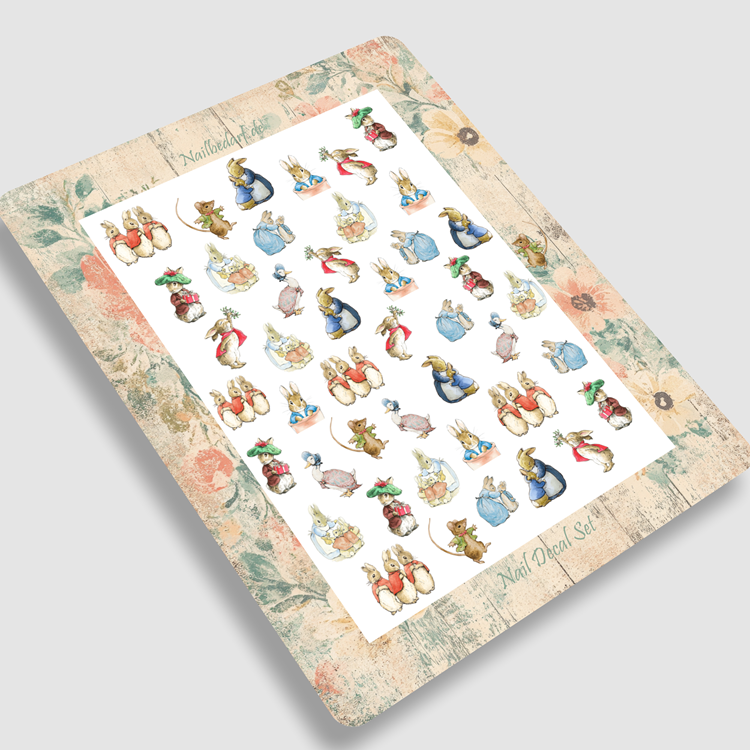 Nailsticker - Hase Peter – Bild 2