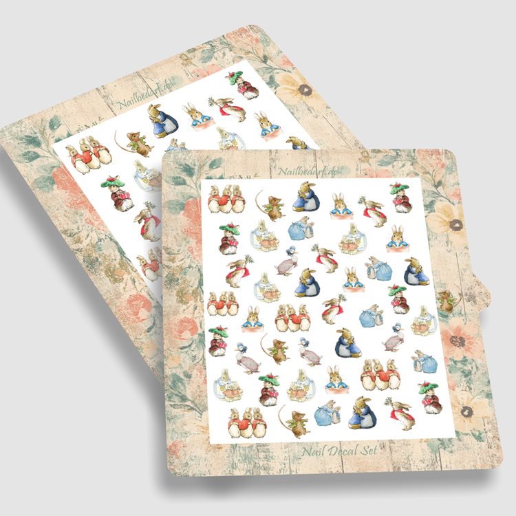 Nailsticker - Hase Peter – Bild 3