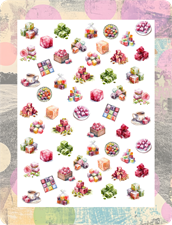 Nailsticker - Türkisches Konfekt