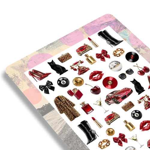 Nailsticker - Weiblich elegant – Bild 3