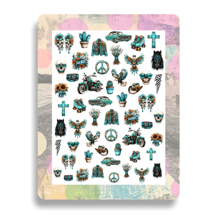 Nailsticker - Western-Country