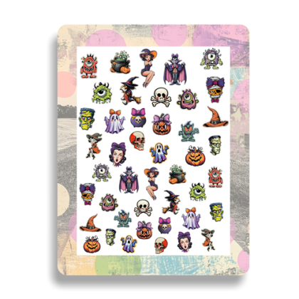 Nailsticker - Retro Halloween 2