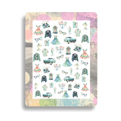 Nailsticker - Kleidung