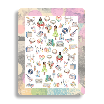 Nailsticker - Sommer-Konzert