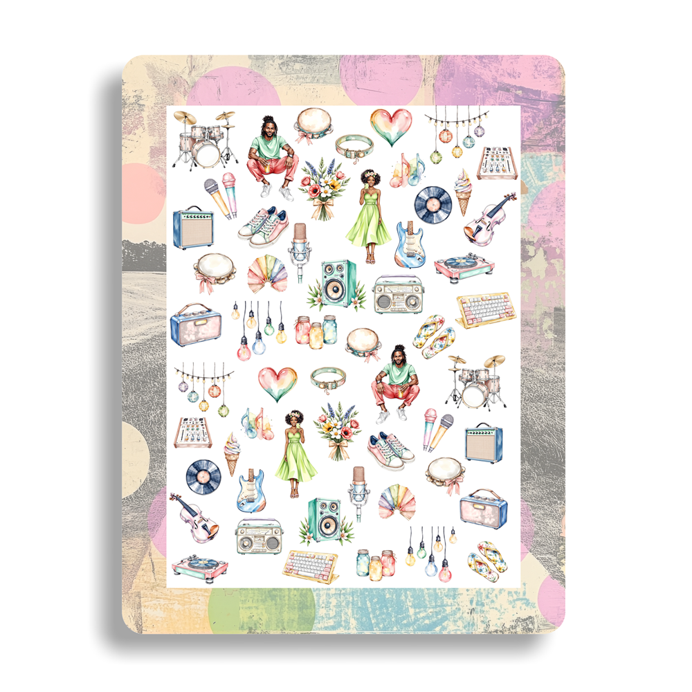 Nailsticker - Sommer-Konzert