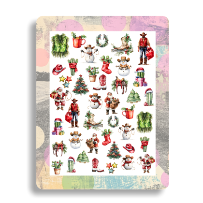 Nailsticker - Country Weihnachten 2