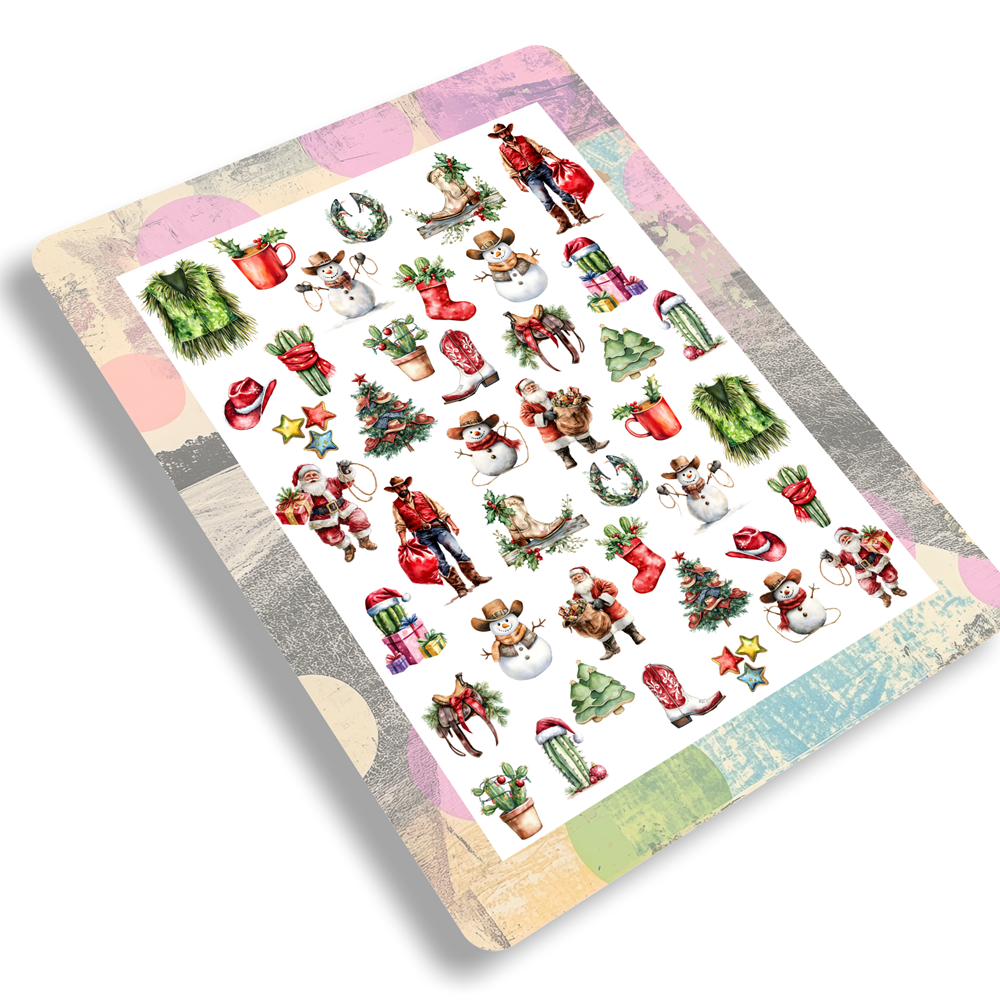 Nailsticker - Country Weihnachten 2 – Bild 2