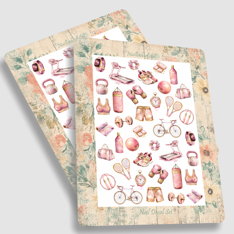 Nailsticker - Fitness – Bild 2