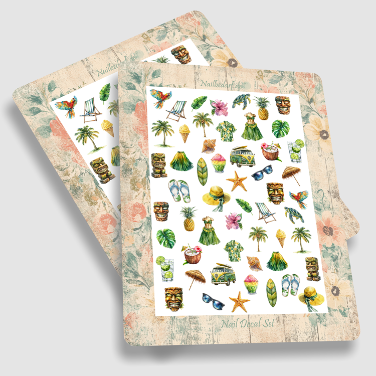 Nailsticker - Hawaii 2 – Bild 2