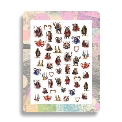 Nailsticker - Krampus