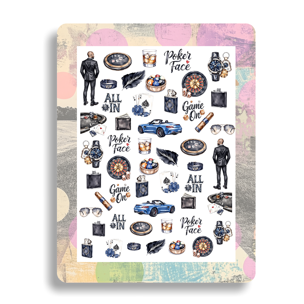 Nailsticker - Männer-Trip