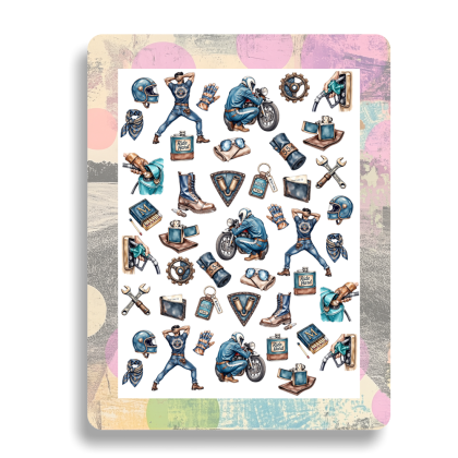 Nailsticker - Motorwerkstatt