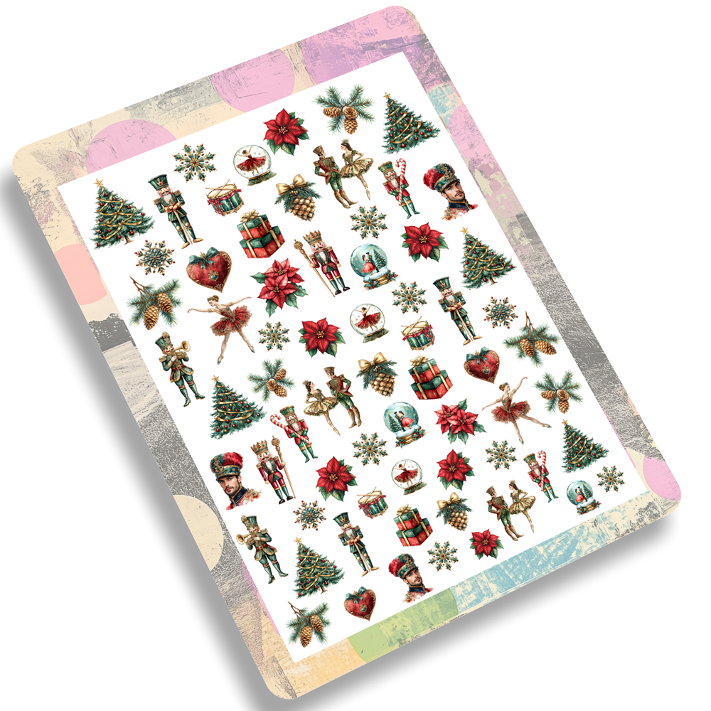 Nailsticker - Weihnachten - Nussknacker – Bild 2