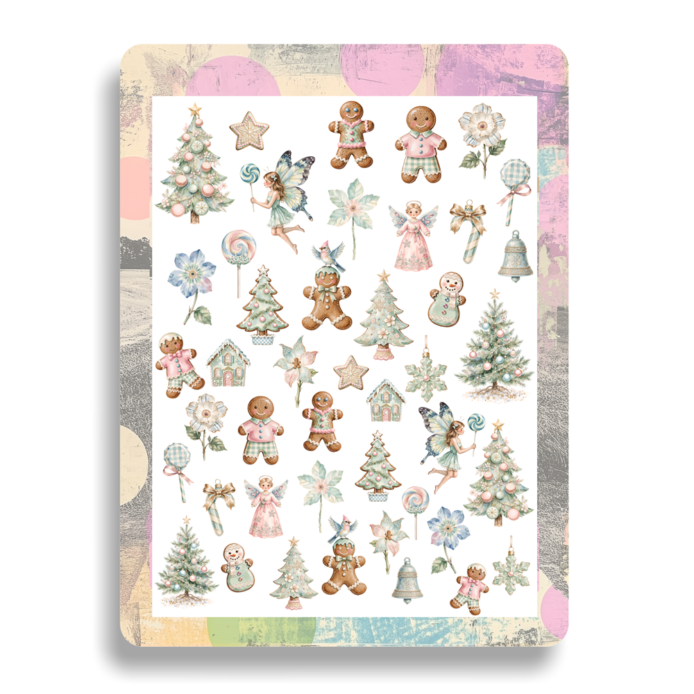 Nailsticker - Süße Weihnachten – Bild 2